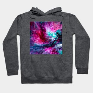 Wave of Acrylic Paint Hoodie